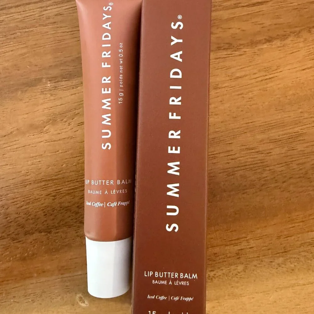 Summer Fridays Lip Butter Balm Iced Coffee - New in Box - MSRP $24